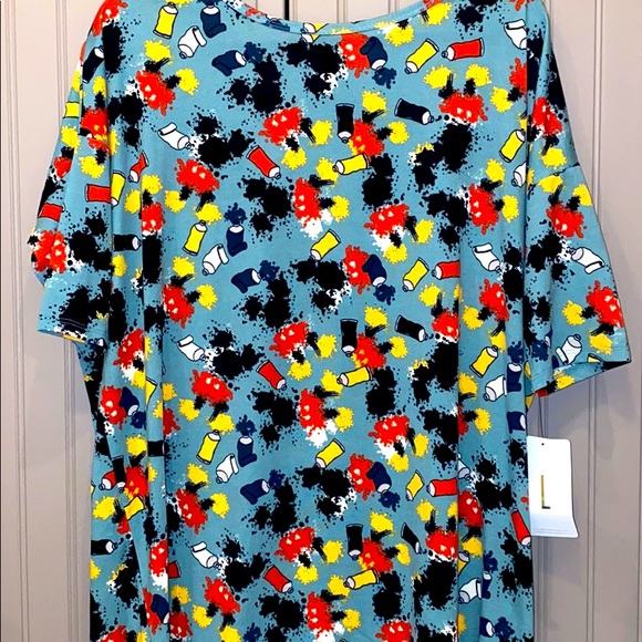 LuLaRoe Tops - NWT Irma tunic featuring Mickey from LuLaRoe